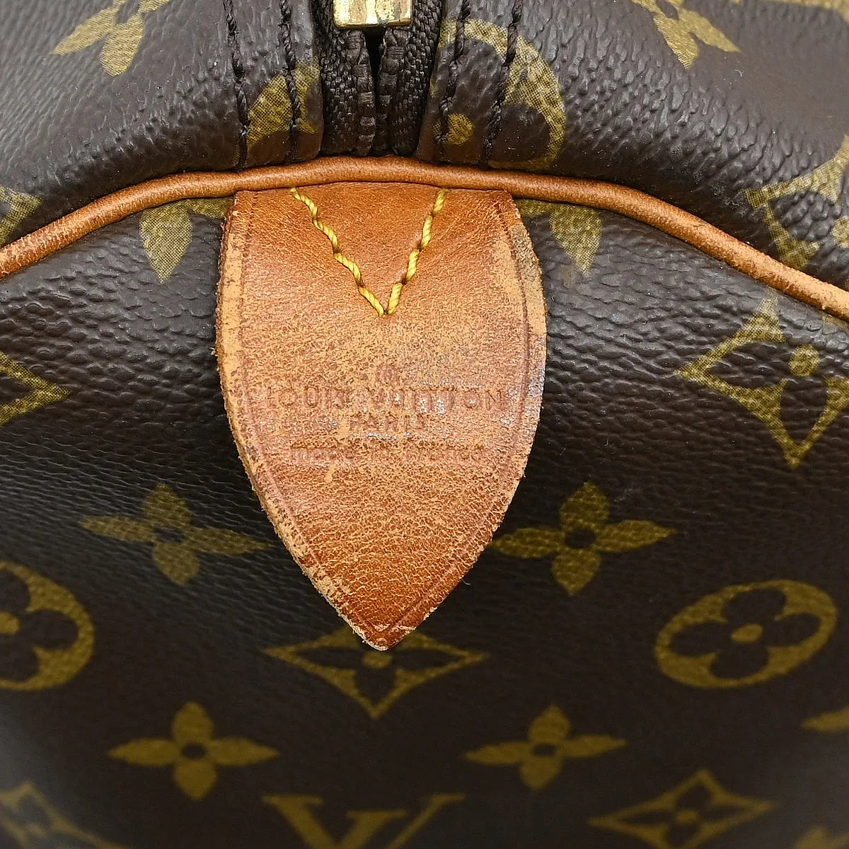 Louis Vuitton Keepall Monogram Canvas Brown Canvas Travel Bag Bag (Pre-Owned)