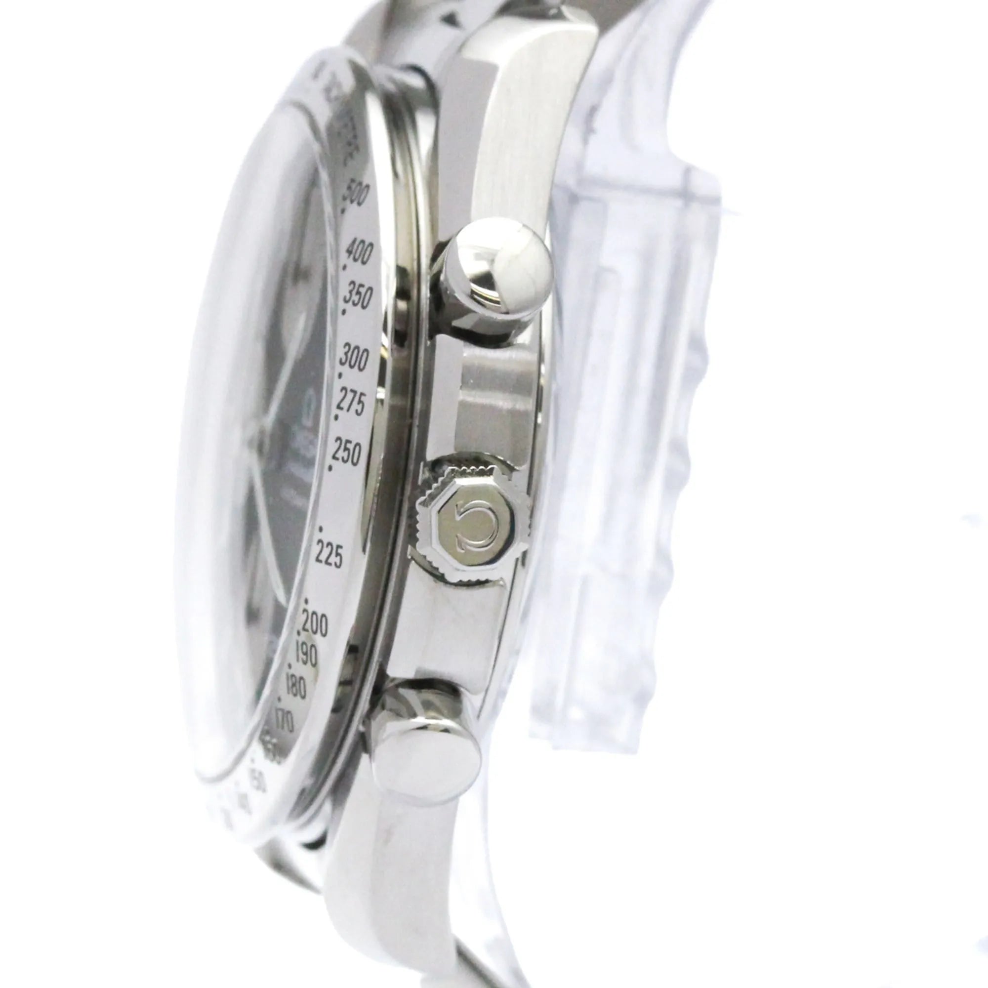 Omega Speedmaster Date Chronograph Automatic Stainless Steel Watch (Pre-Owned)