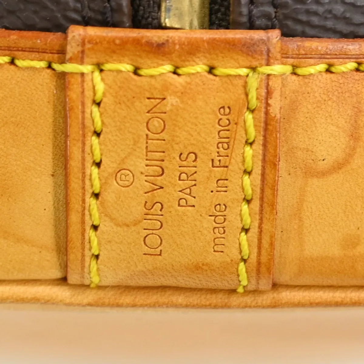 Louis Vuitton Alma Monogram Canvas Brown Canvas Handbag (Pre-Owned)
