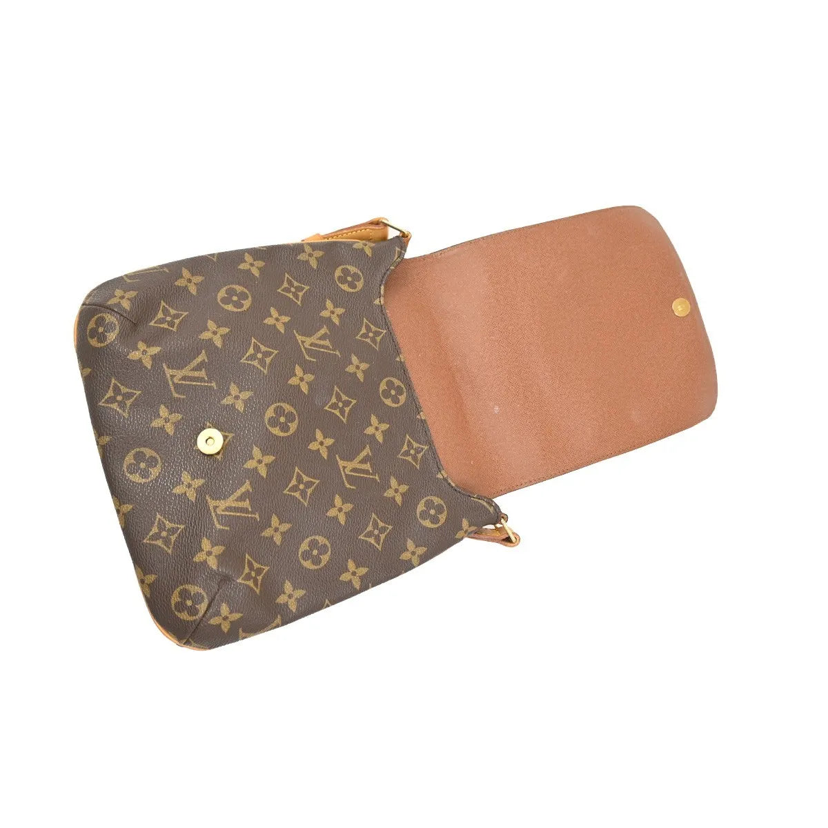 Louis Vuitton Musette Salsa Monogram Canvas Brown Canvas Shoulder Bag Bag (Pre-Owned)