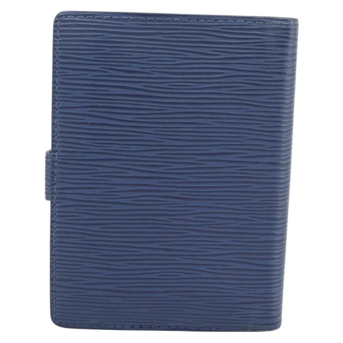 Louis Vuitton Agenda Cover Epi Blue Leather Clutche & Pouche Bag (Pre-Owned)
