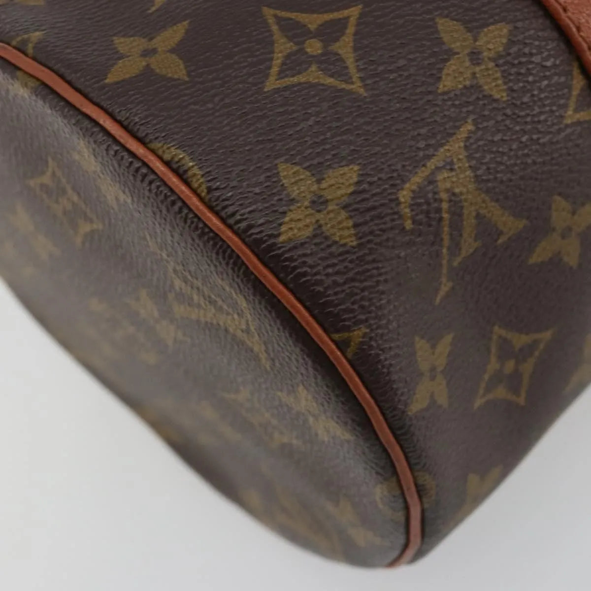 Louis Vuitton Papillon Monogram Brown Canvas Handbag (Pre-Owned)
