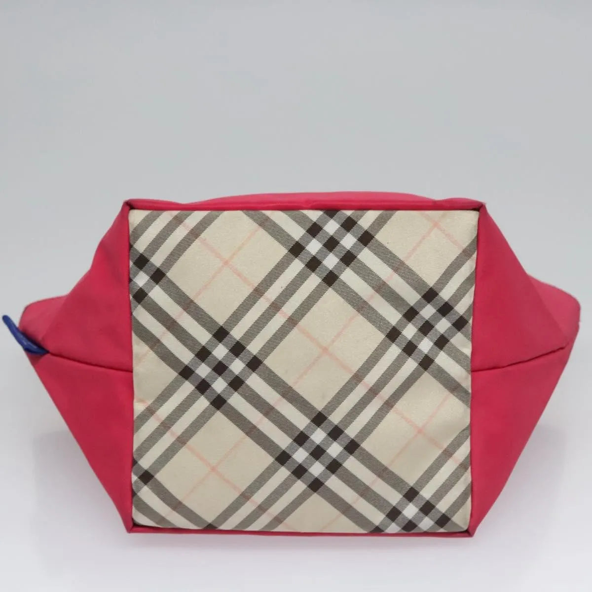 Burberry Blue Label Nylon Pink Nylon Tote Bag Bag (Pre-Owned)