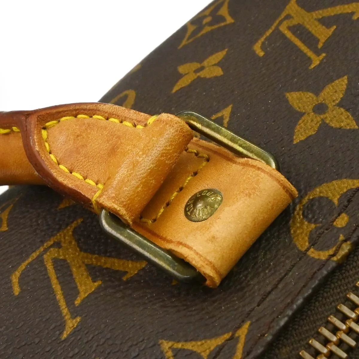 Louis Vuitton Keepall Monogram Canvas Brown Canvas Travel Bag Bag (Pre-Owned)
