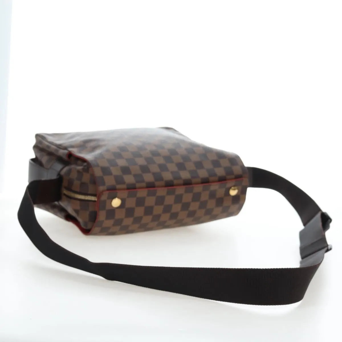 Louis Vuitton Naviglio Damier Brown Canvas Shoulder Bag Bag (Pre-Owned)