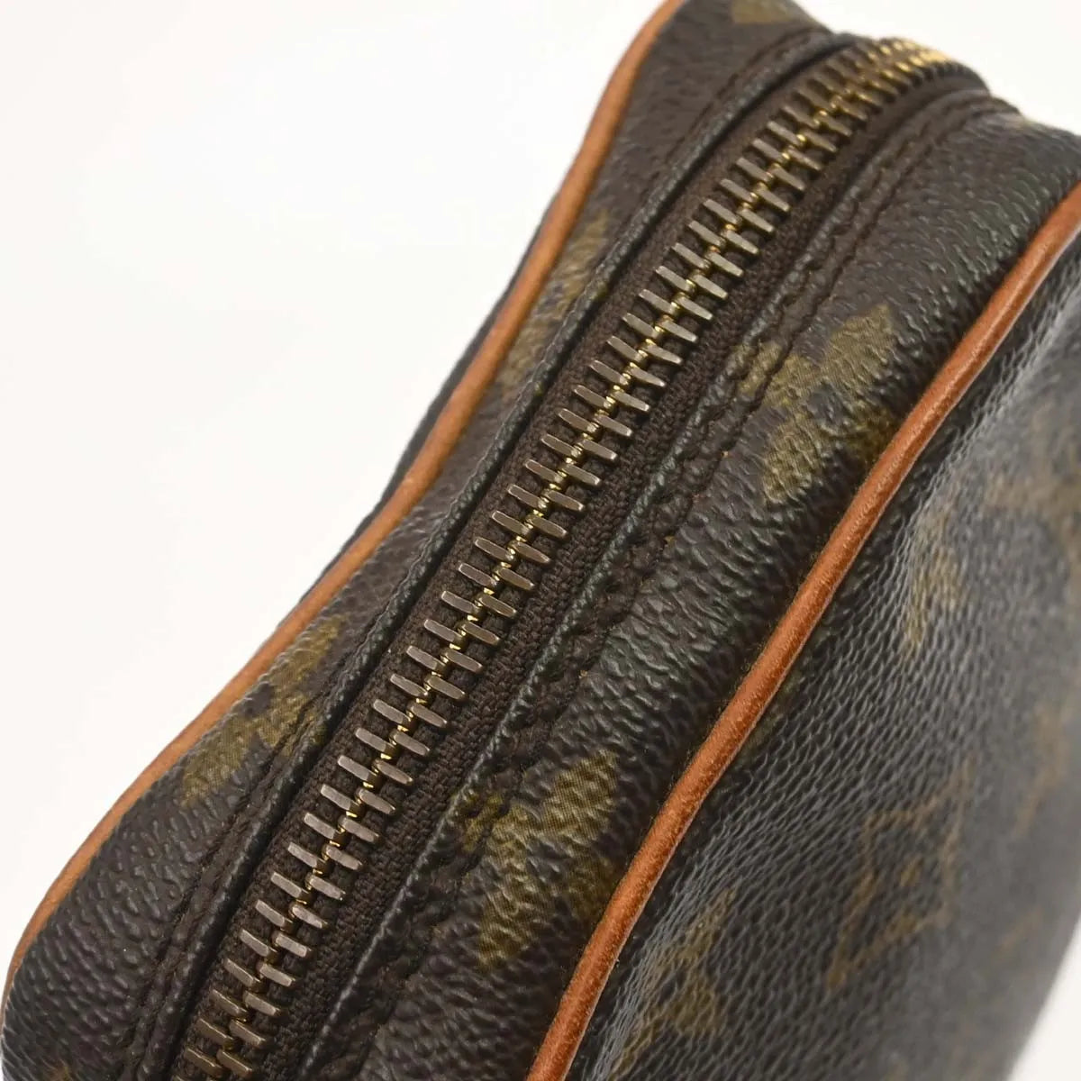 Louis Vuitton Danube Monogram Canvas Brown Canvas Shoulder Bag Bag (Pre-Owned)