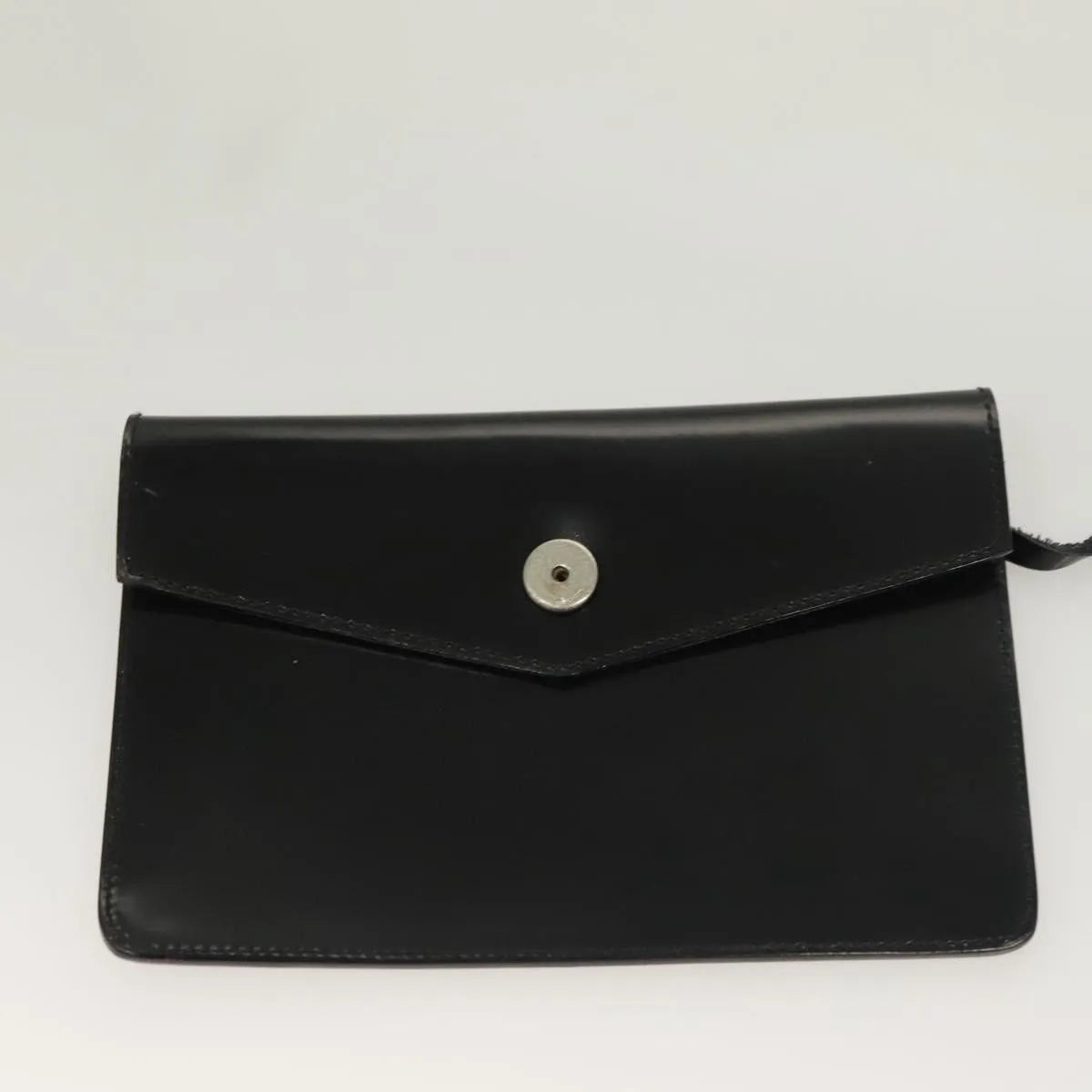 Salvatore Ferragamo Gancini Patent Leather Black Patent_Leather Backpack Bag (Pre-Owned)