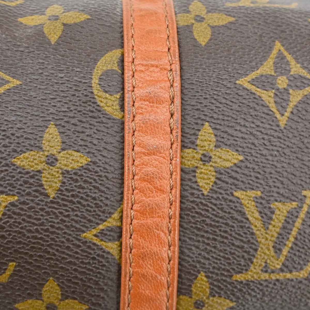 Louis Vuitton Papillon Monogram Canvas Brown Canvas Handbag (Pre-Owned)