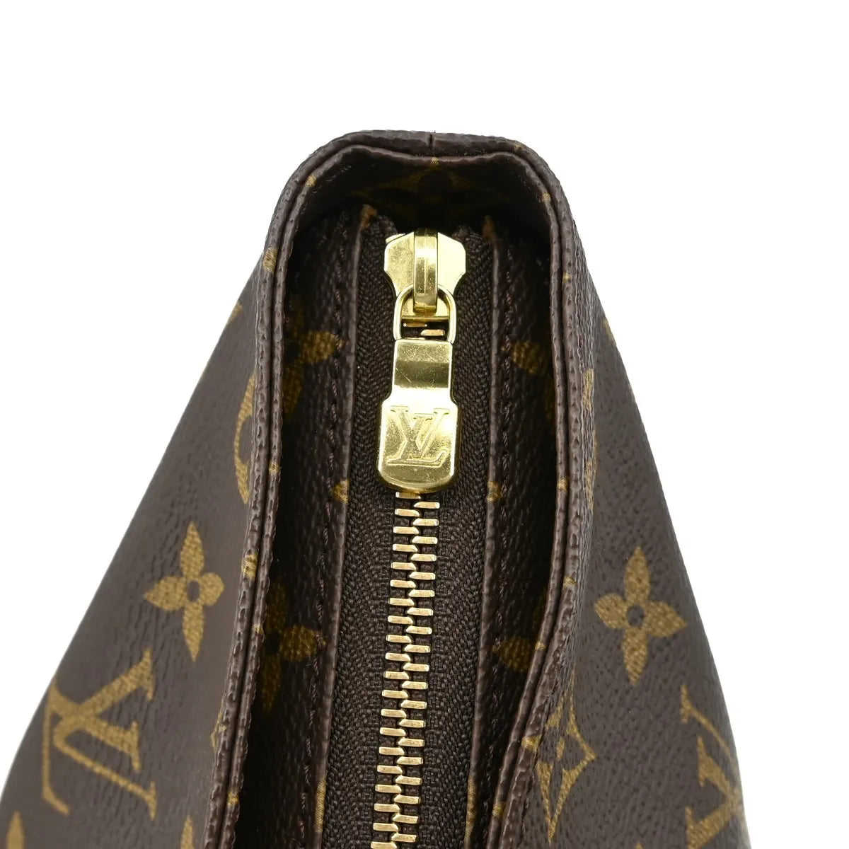 Louis Vuitton Cabas Mezzo Monogram Canvas Brown Canvas Tote Bag Bag (Pre-Owned)