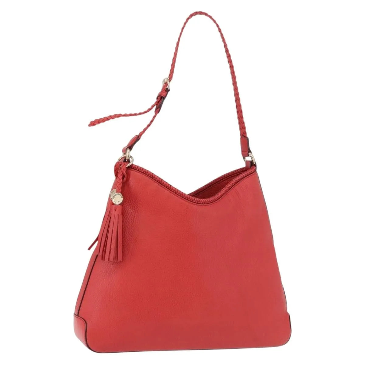 Gucci Marrakech Hobo Leather Orange Leather Shoulder Bag Bag (Pre-Owned)