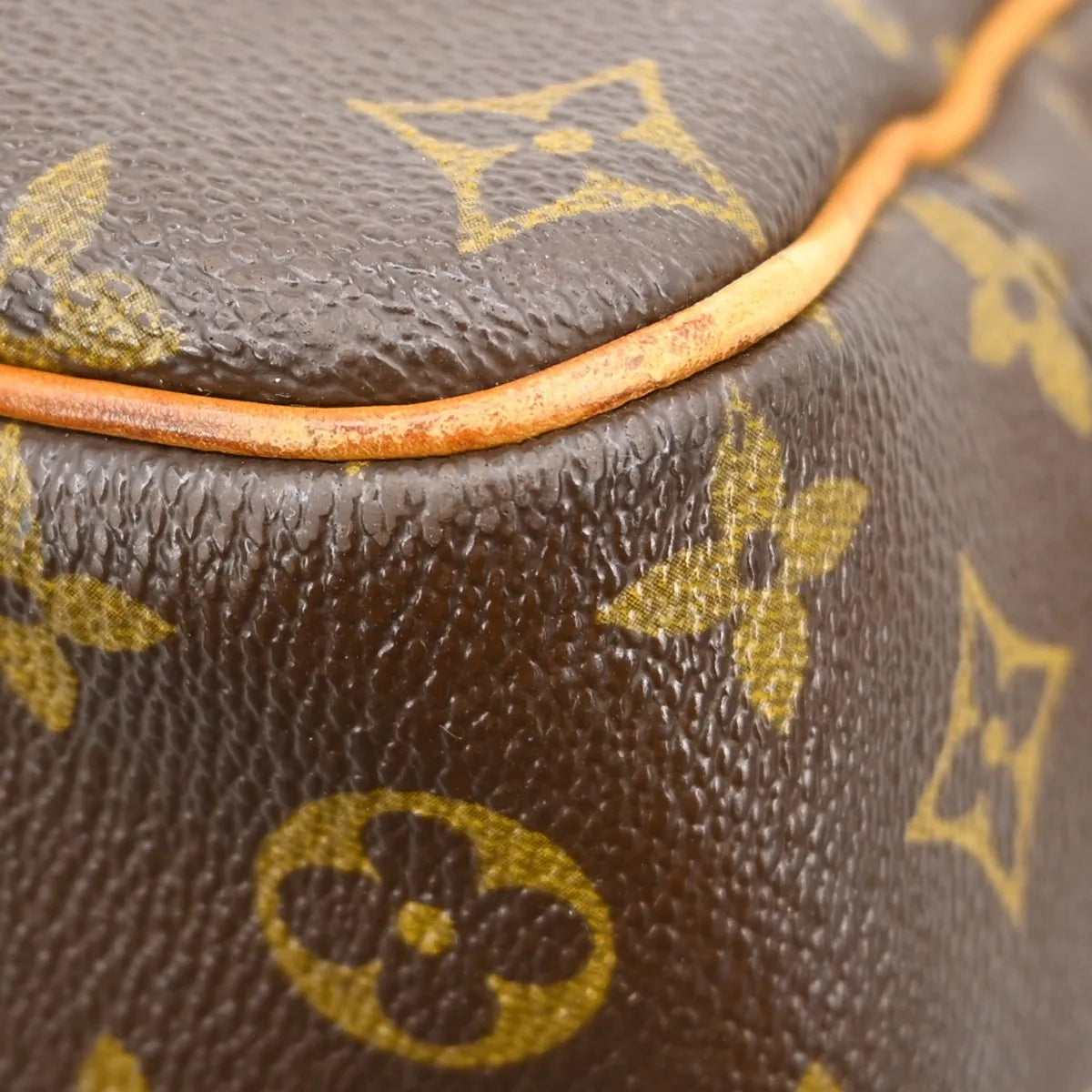 Louis Vuitton Deauville Monogram Canvas Brown Canvas Handbag (Pre-Owned)