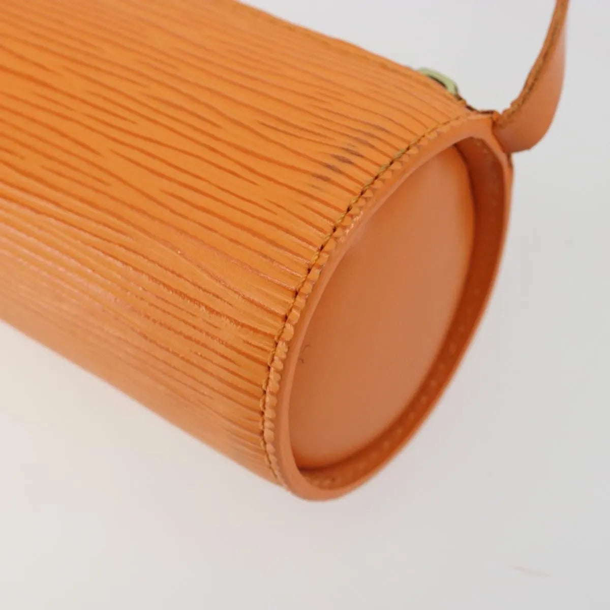 Louis Vuitton Soufflot Pochette Epi Leather Orange Leather Clutche & Pouche Bag (Pre-Owned)
