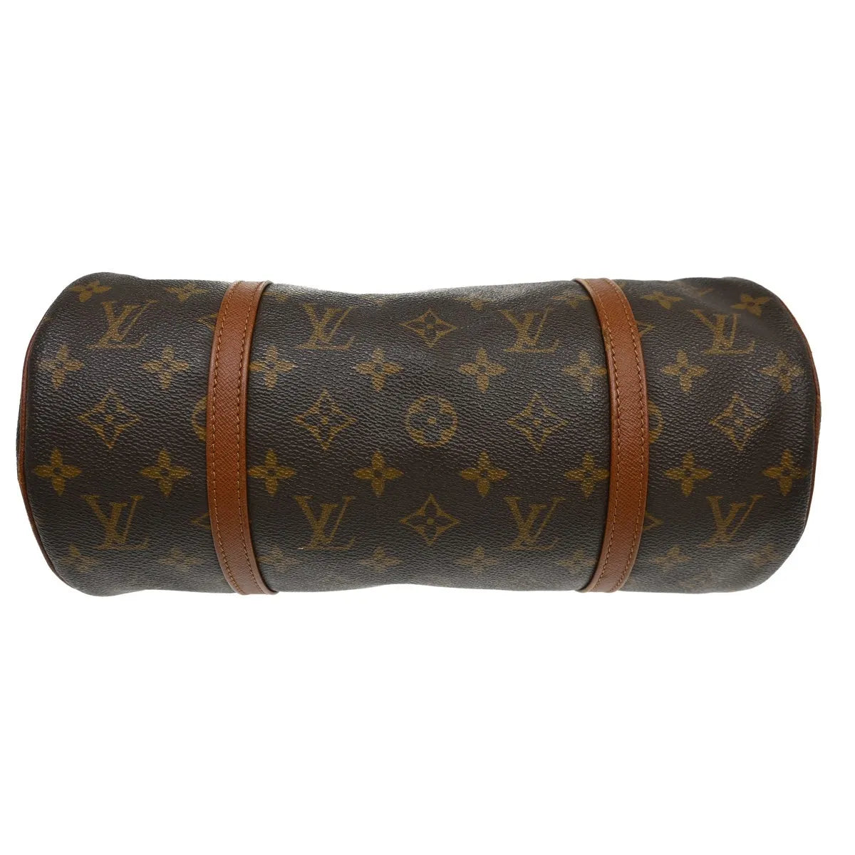 Louis Vuitton Papillon Handbag Monogram Canvas Brown Canvas Handbag (Pre-Owned)
