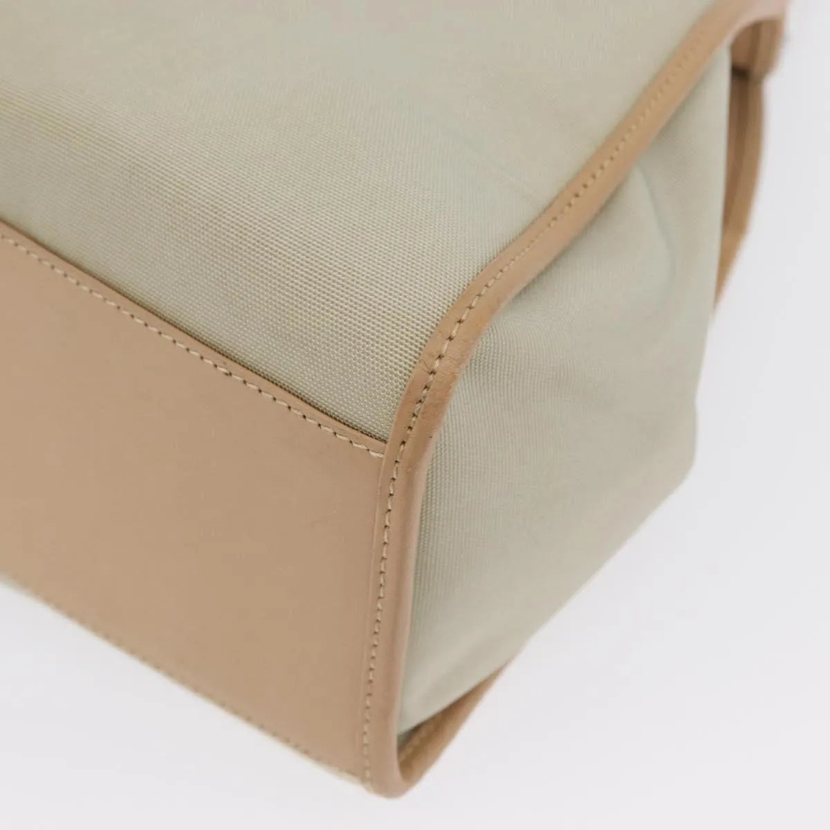 Gucci Jackie Tote Gg Canvas Beige Canvas Handbag (Pre-Owned)