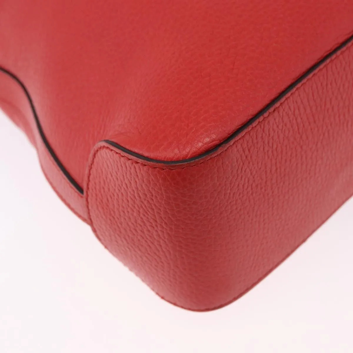 Gucci Marrakech Hobo Leather Orange Leather Shoulder Bag Bag (Pre-Owned)