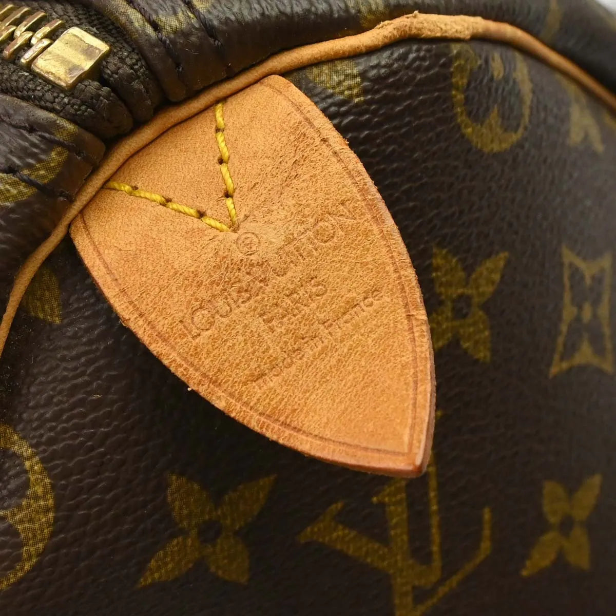Louis Vuitton Keepall Bag Monogram Canvas Brown Canvas Travel Bag Bag (Pre-Owned)