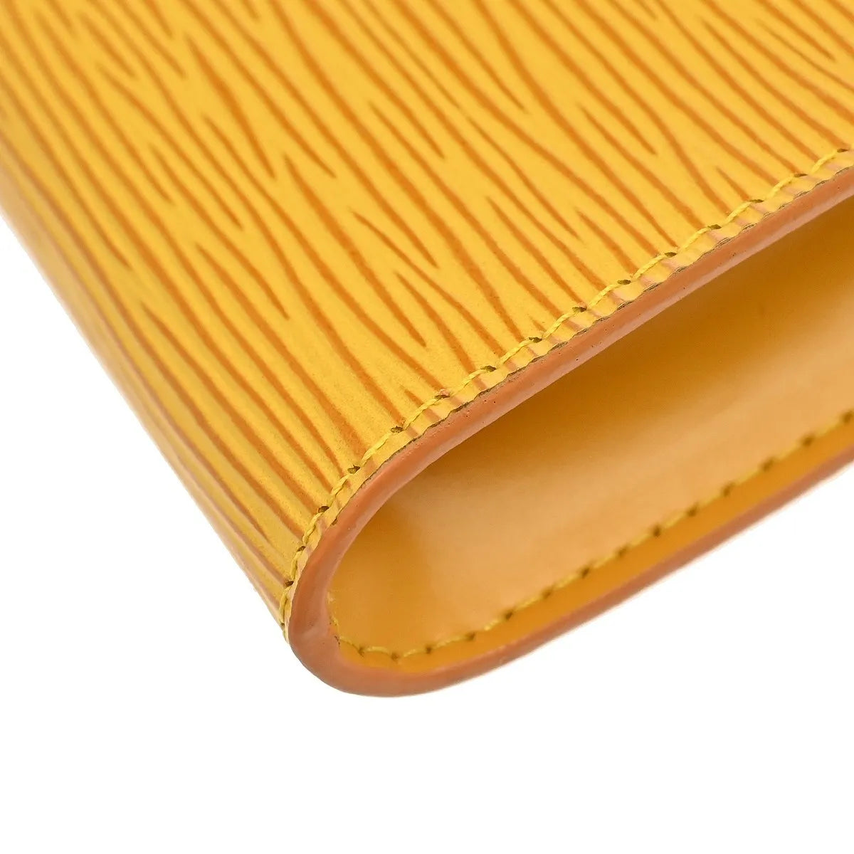 Louis Vuitton Pochette Accessoires Nm Epi Leather Yellow Leather Clutche & Pouche Bag (Pre-Owned)