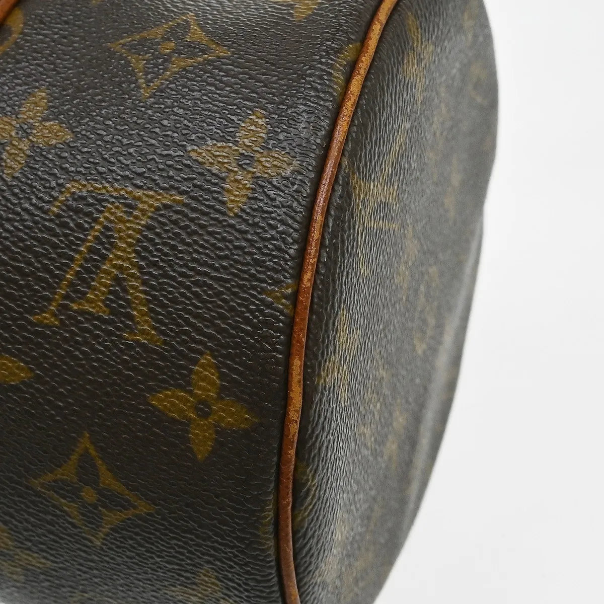 Louis Vuitton Papillon Handbag Monogram Canvas Brown Canvas Handbag (Pre-Owned)