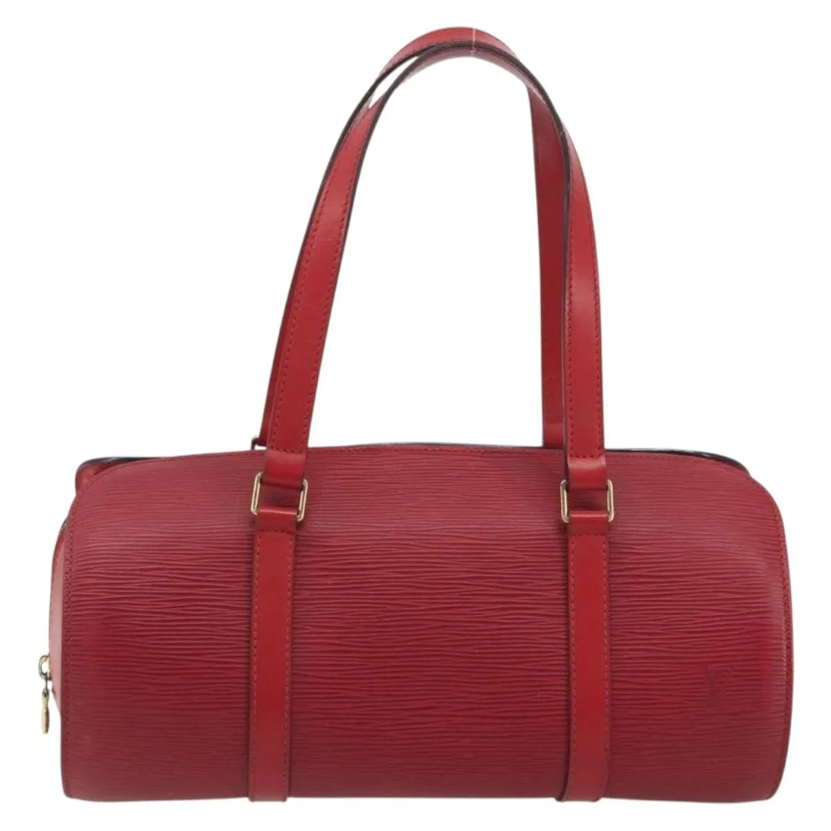 Louis Vuitton Soufflot Epi Leather Red Leather Handbag (Pre-Owned)