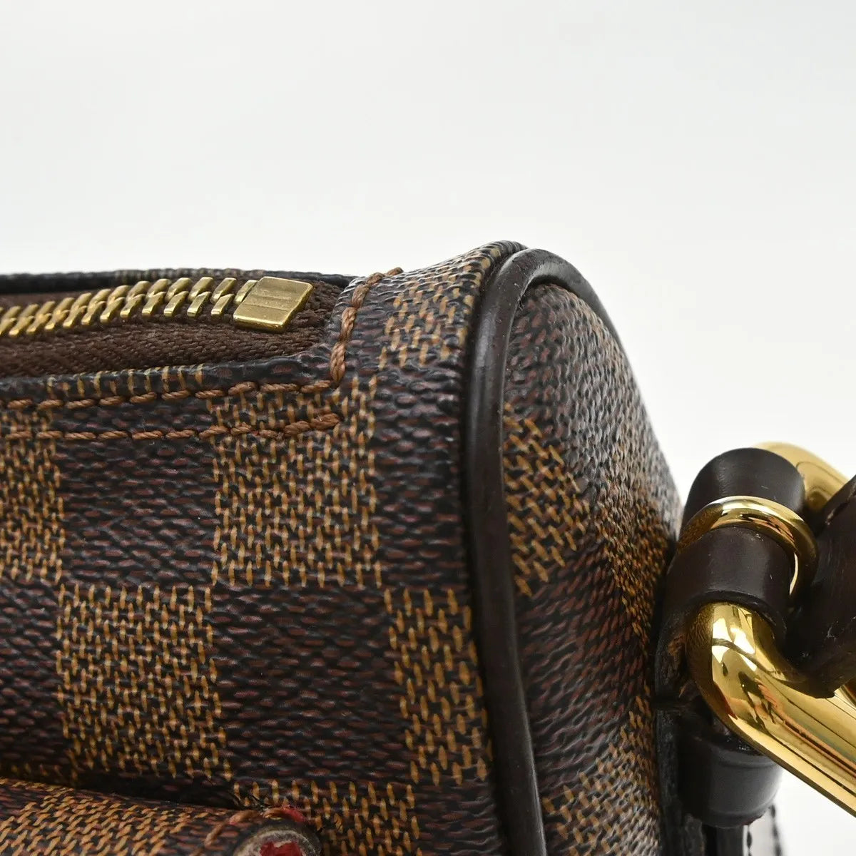 Louis Vuitton Ravello Damier Ebene Brown Canvas Shoulder Bag Bag (Pre-Owned)