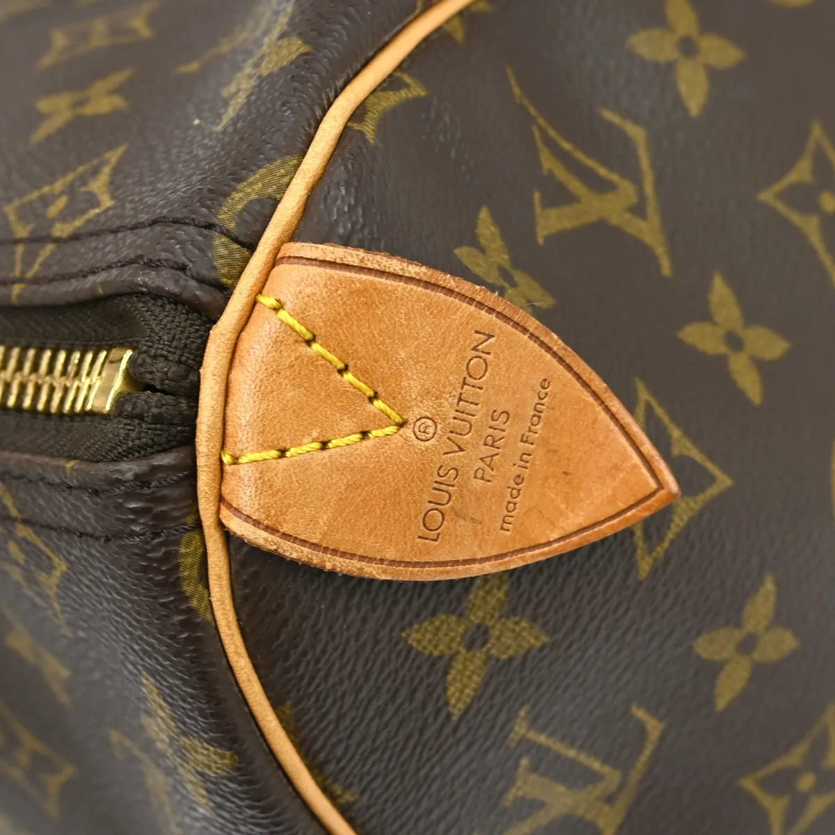 Louis Vuitton Keepall Bag Monogram Canvas Brown Canvas Travel Bag Bag (Pre-Owned)