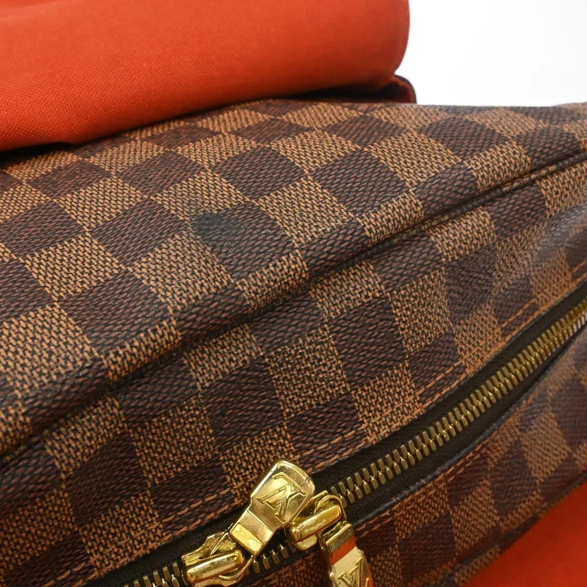 Louis Vuitton Naviglio Damier Brown Canvas Shoulder Bag Bag (Pre-Owned)