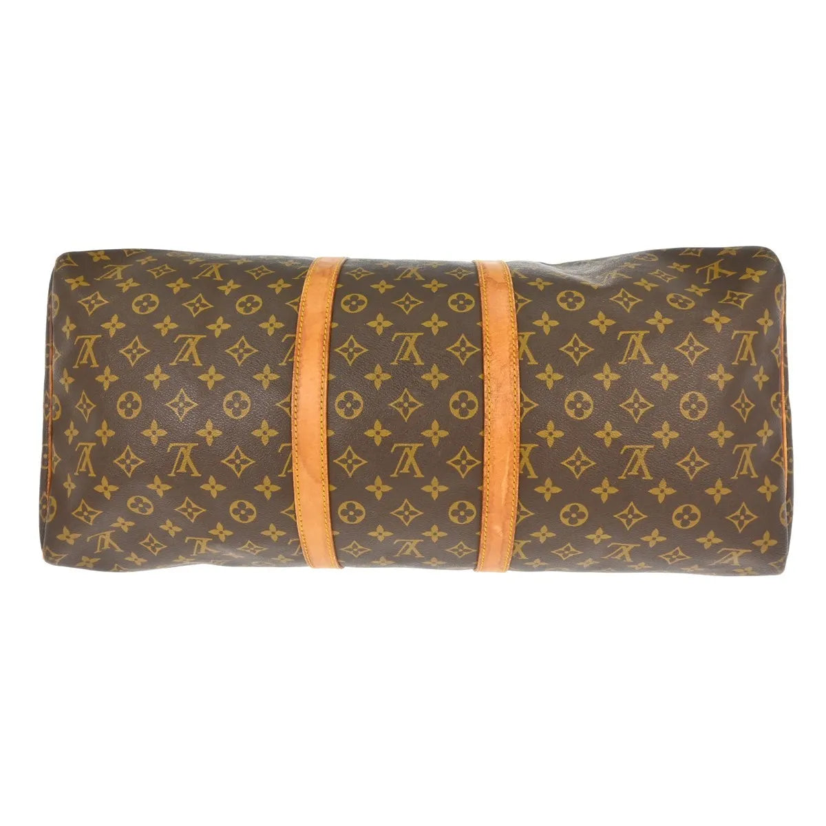 Louis Vuitton Keepall Monogram Canvas Brown Canvas Travel Bag Bag (Pre-Owned)