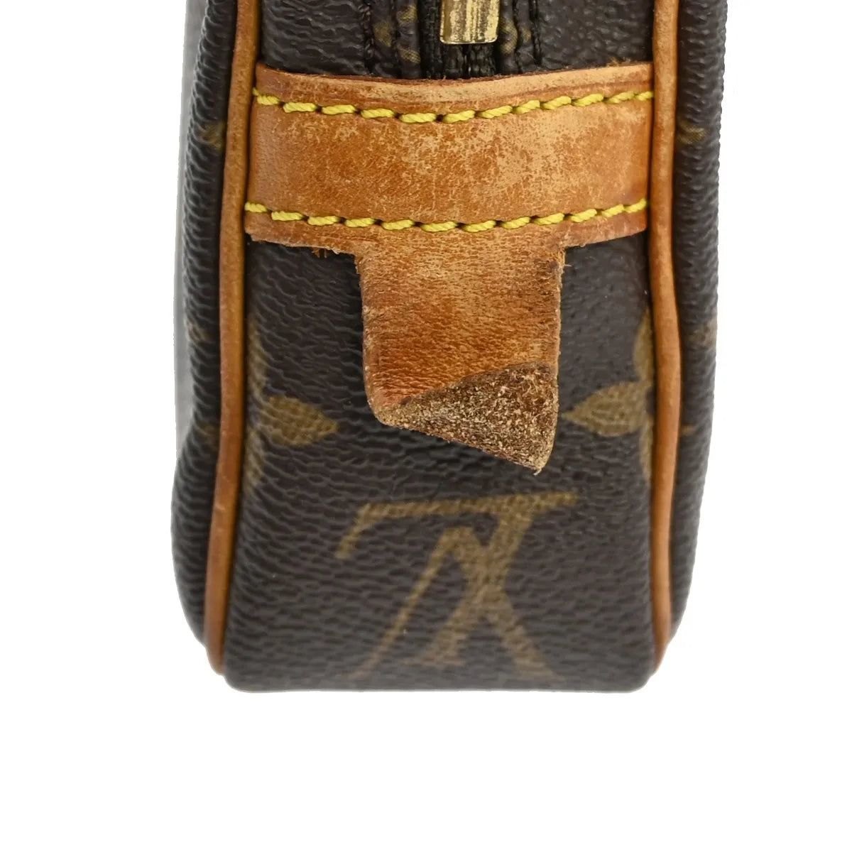 Louis Vuitton Pochette Marly Bandouliere Monogram Canvas Brown Canvas Shoulder Bag Bag (Pre-Owned)