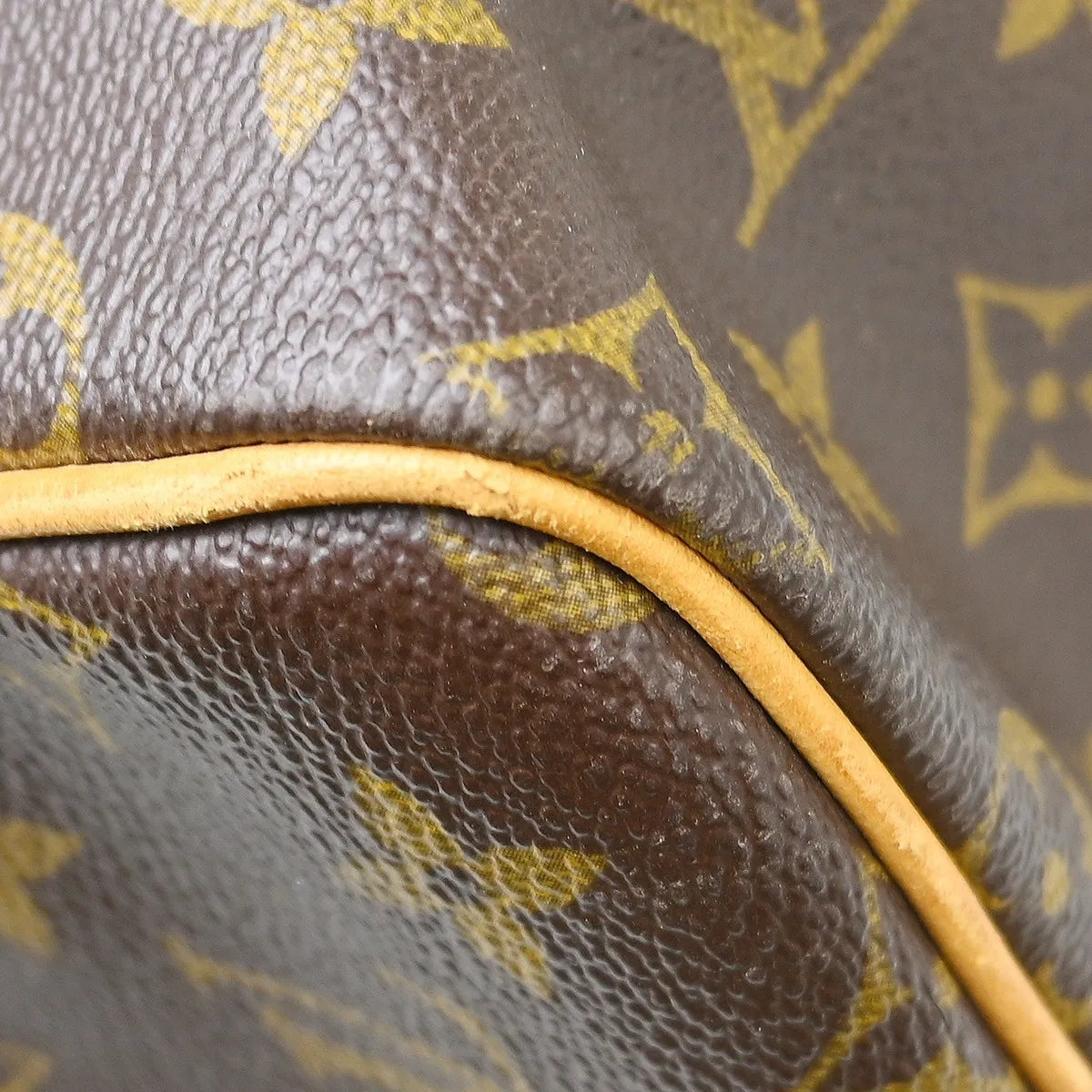 Louis Vuitton Keepall Bandouliere Monogram Canvas Brown Canvas Travel Bag Bag (Pre-Owned)