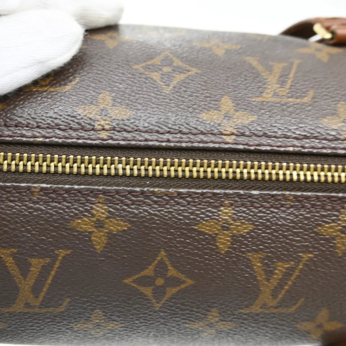 Louis Vuitton Papillon Handbag Monogram Canvas Brown Canvas Handbag (Pre-Owned)