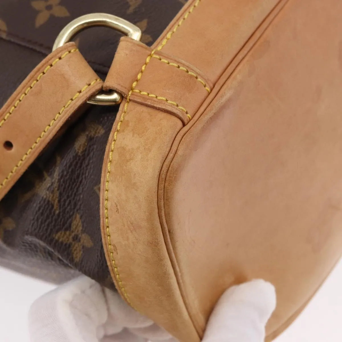 Louis Vuitton Montsouris Monogram Brown Canvas Backpack Bag (Pre-Owned)
