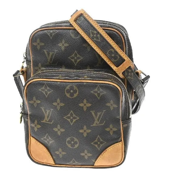 Louis Vuitton Amazone Canvas Brown Canvas Shoulder Bag Bag (Pre-Owned)