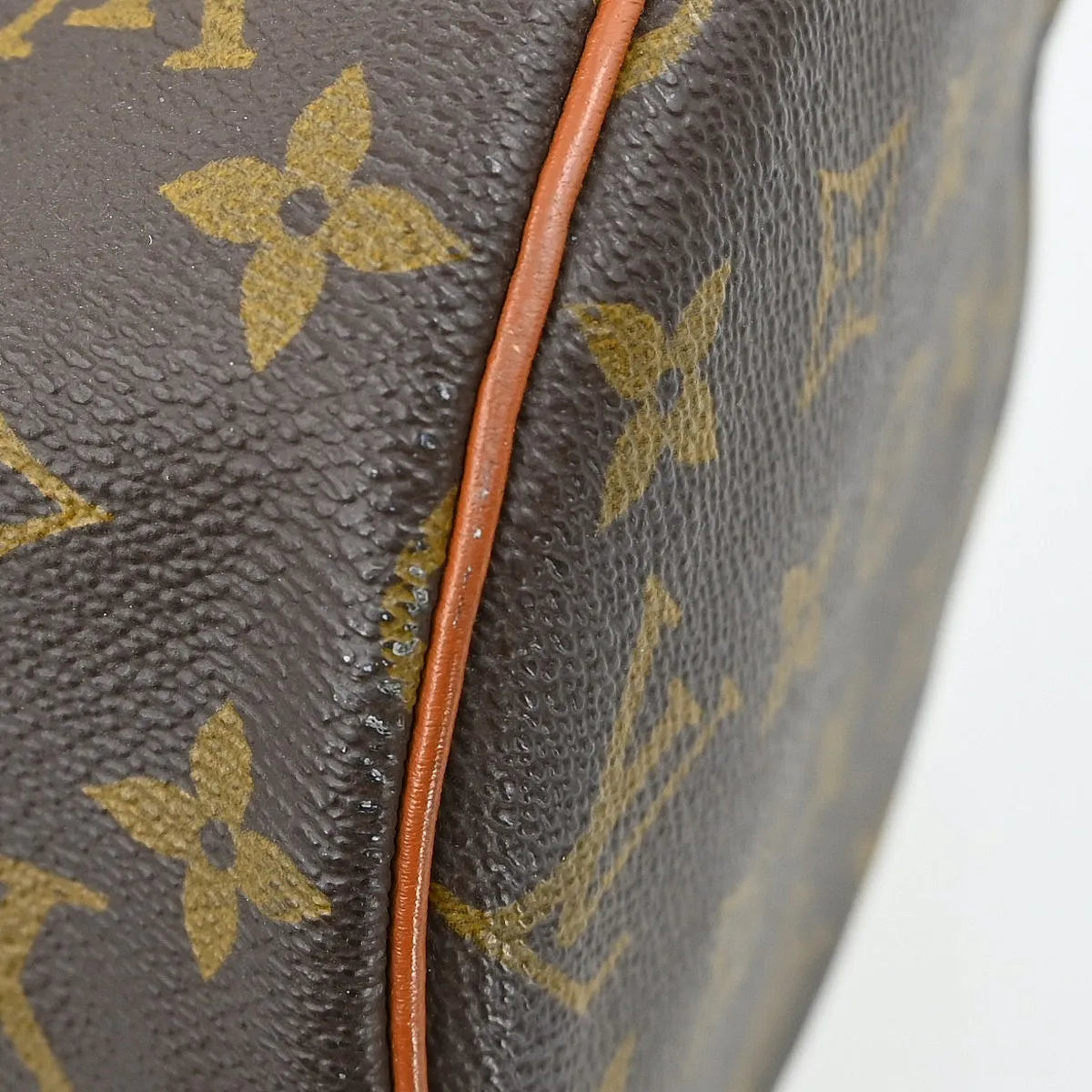 Louis Vuitton Papillon Monogram Canvas Brown Canvas Handbag (Pre-Owned)