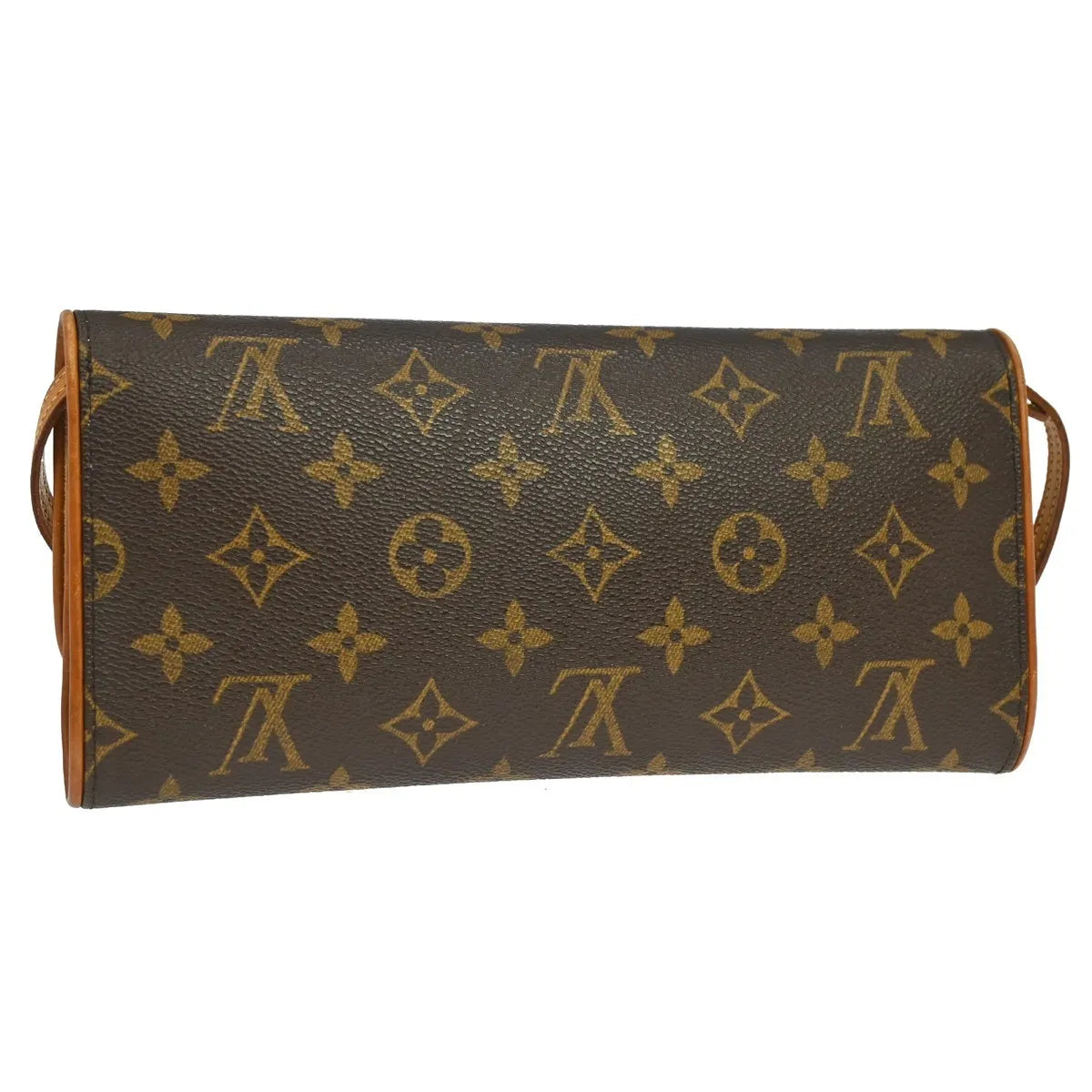 Louis Vuitton Twin Handbag Monogram Canvas Brown Canvas Clutche & Pouche Bag (Pre-Owned)