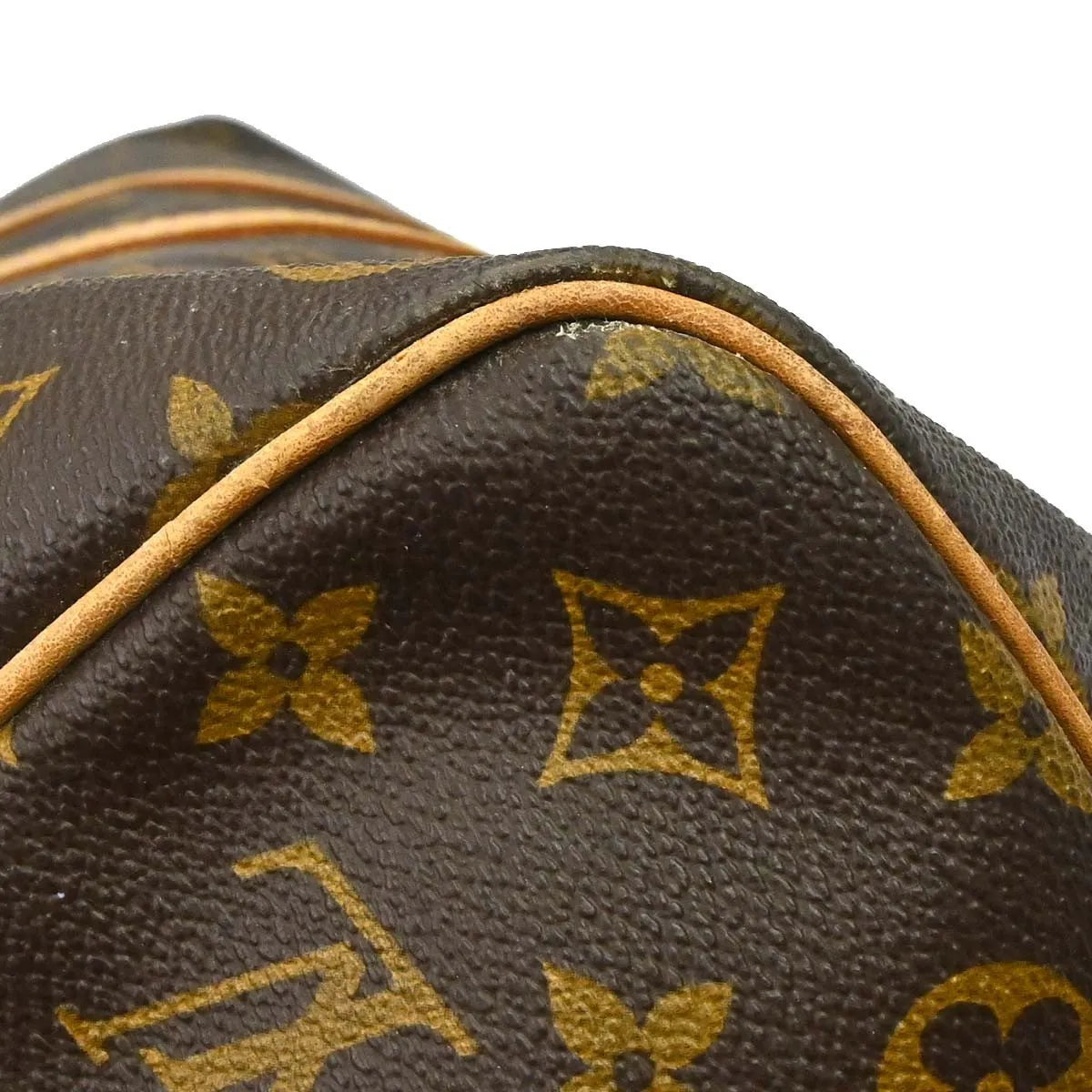Louis Vuitton Keepall Monogram Canvas Brown Canvas Travel Bag Bag (Pre-Owned)