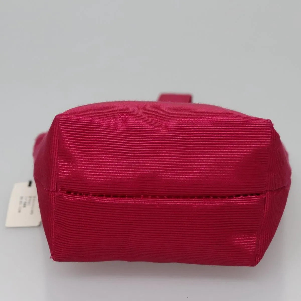 Celine Circle Logo Nylon Pink Nylon Clutche & Pouche Bag (Pre-Owned)