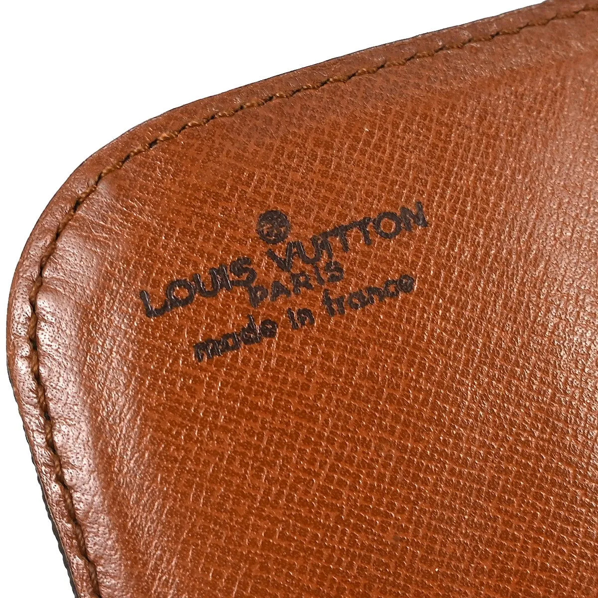 Louis Vuitton Cartouchiere Monogram Canvas Brown Canvas Shoulder Bag Bag (Pre-Owned)