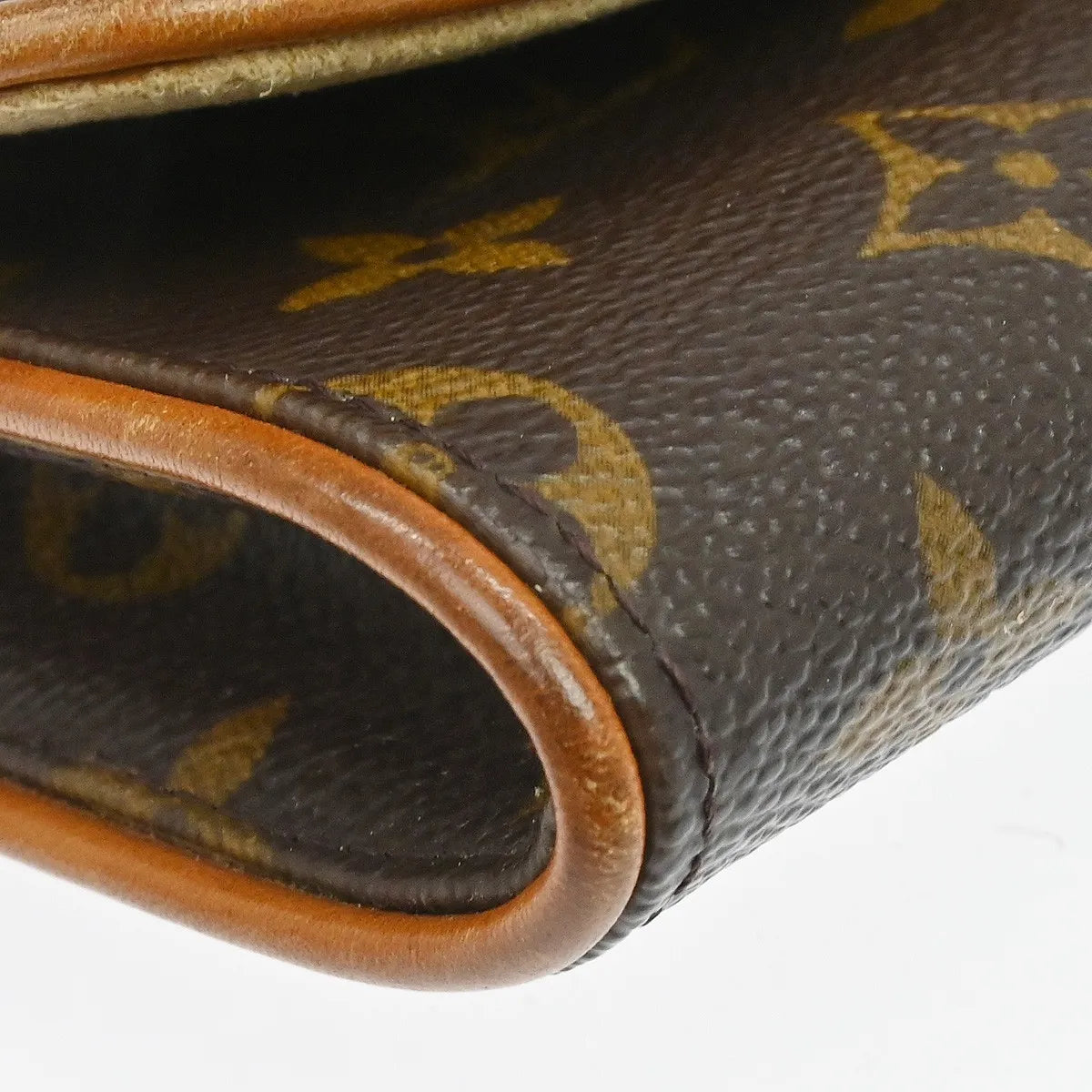 Louis Vuitton Twin Monogram Canvas Brown Canvas Clutche & Pouche Bag (Pre-Owned)