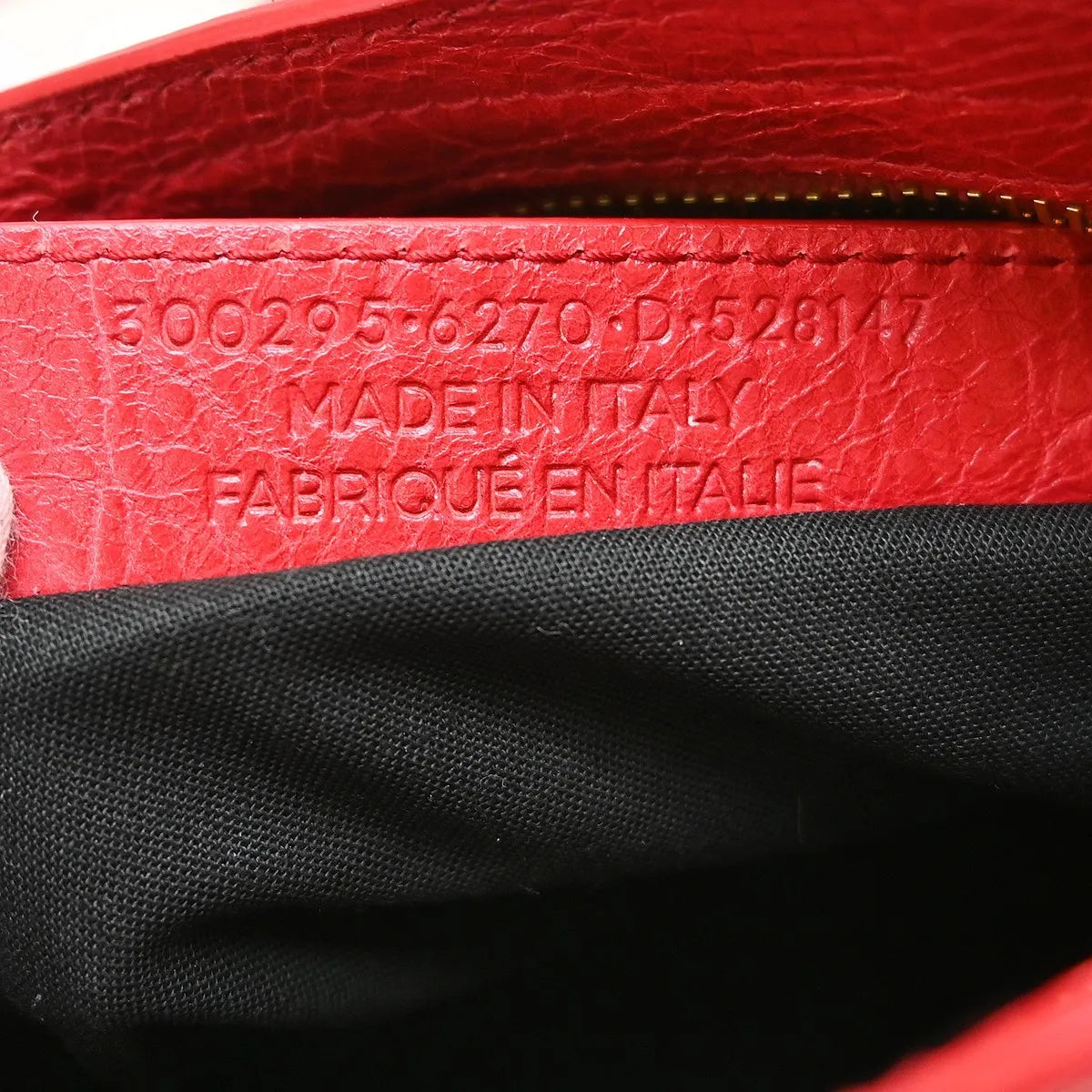 Balenciaga City Classic Studs Leather Red Leather Handbag (Pre-Owned)