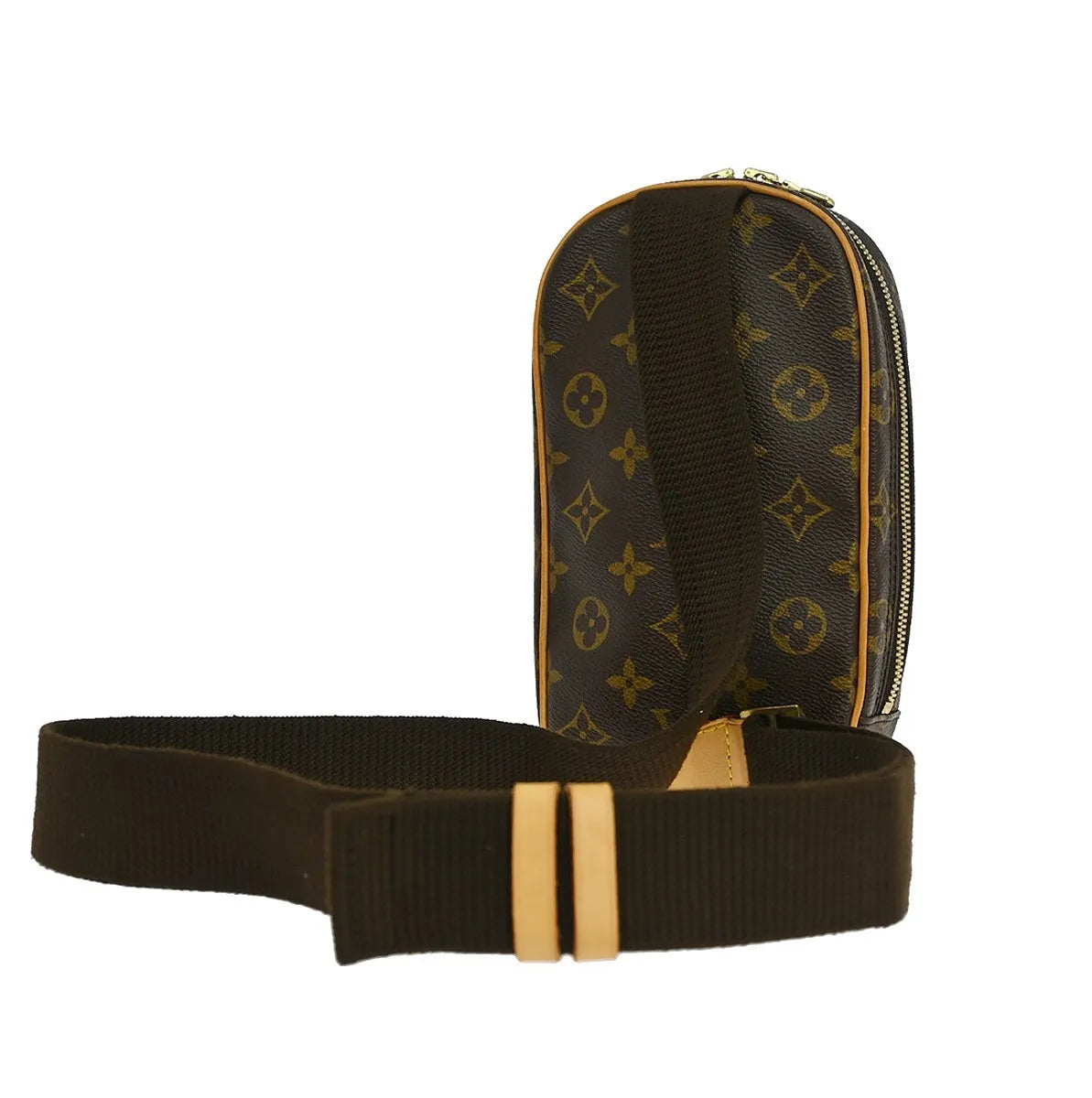 Louis Vuitton Pochette Gange Monogram Canvas Brown Canvas Clutche & Pouche Bag (Pre-Owned)