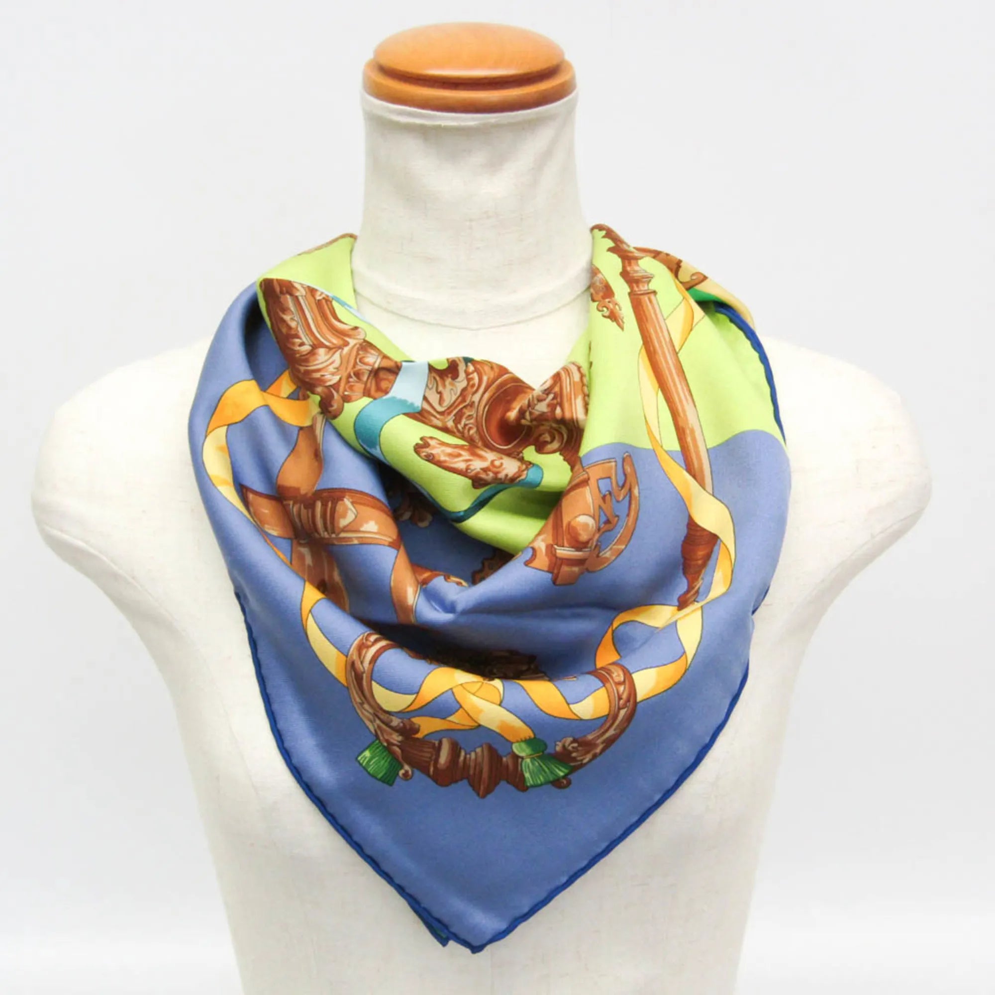 Hermes Carré 70 Cotton Multicolour Silk Scarve & Shawl Accessory (Pre-Owned)