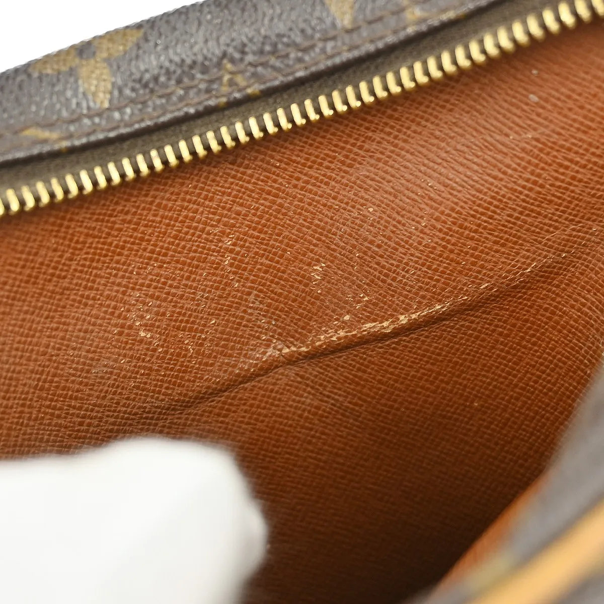 Louis Vuitton Amazone Monogram Canvas Brown Canvas Shoulder Bag Bag (Pre-Owned)