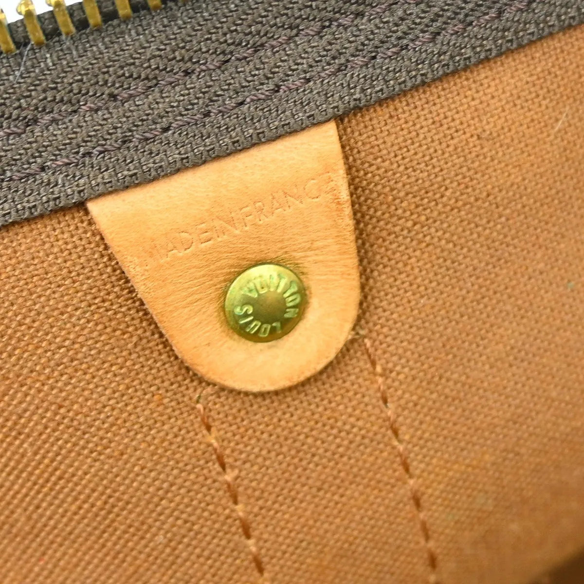Louis Vuitton Keepall Monogram Canvas Brown Canvas Travel Bag Bag (Pre-Owned)