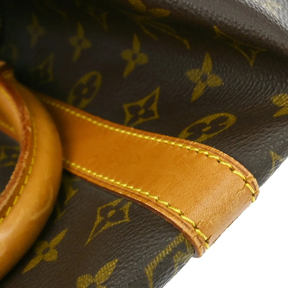 Louis Vuitton Keepall Bag Monogram Canvas Brown Canvas Travel Bag Bag (Pre-Owned)
