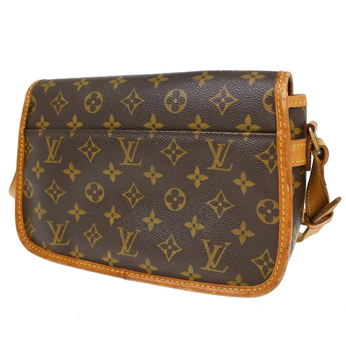 Louis Vuitton Sologne Monogram Canvas Brown Canvas Shoulder Bag Bag (Pre-Owned)
