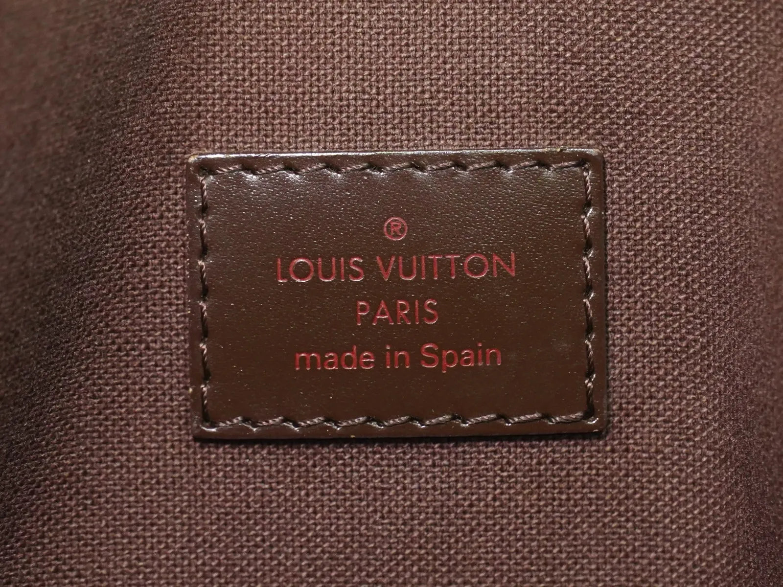 Louis Vuitton Beaubourg Damier Brown Canvas Tote Bag Bag (Pre-Owned)