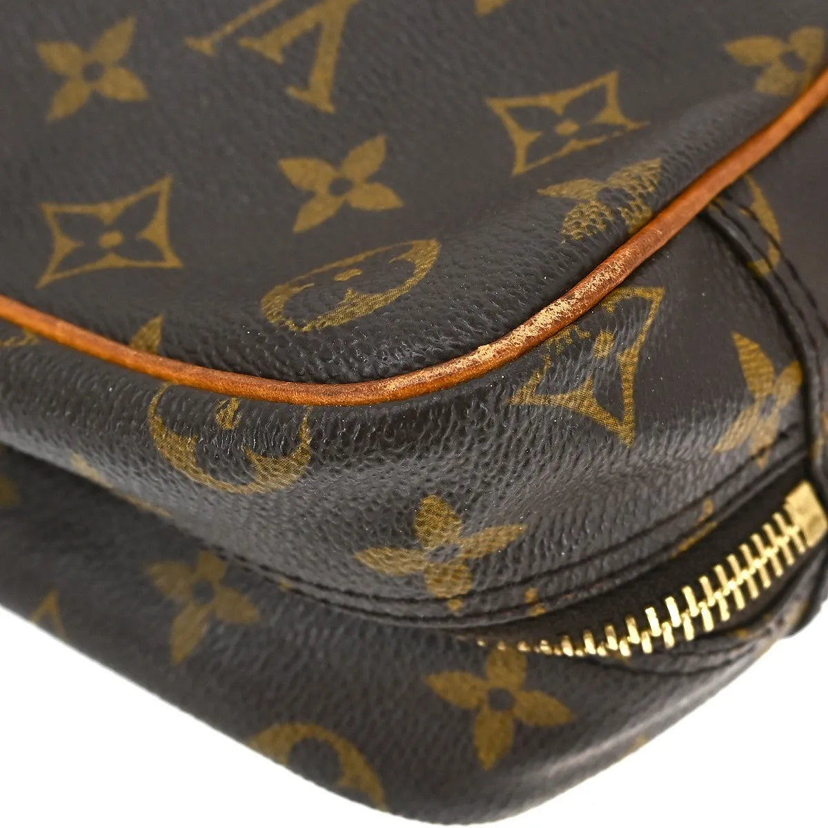 Louis Vuitton Trocadero Monogram Canvas Brown Canvas Shoulder Bag Bag (Pre-Owned)
