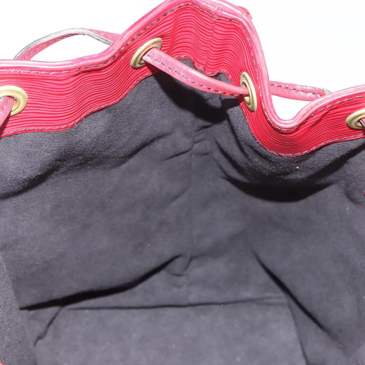 Louis Vuitton Petit Noe Epi Leather Red Leather Shoulder Bag Bag (Pre-Owned)