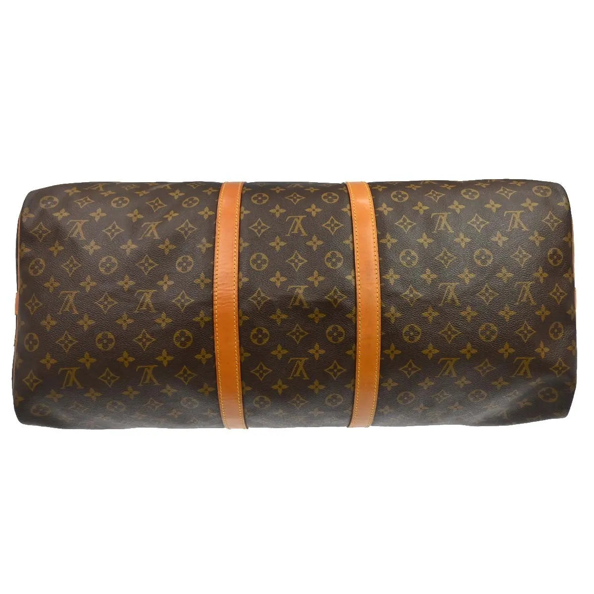 Louis Vuitton Keepall Monogram Canvas Brown Canvas Travel Bag Bag (Pre-Owned)