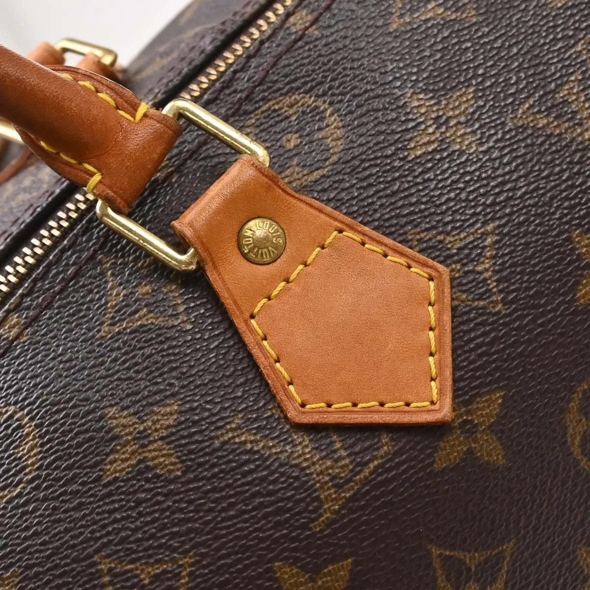 Louis Vuitton Speedy Monogram Canvas Brown Canvas Handbag (Pre-Owned)
